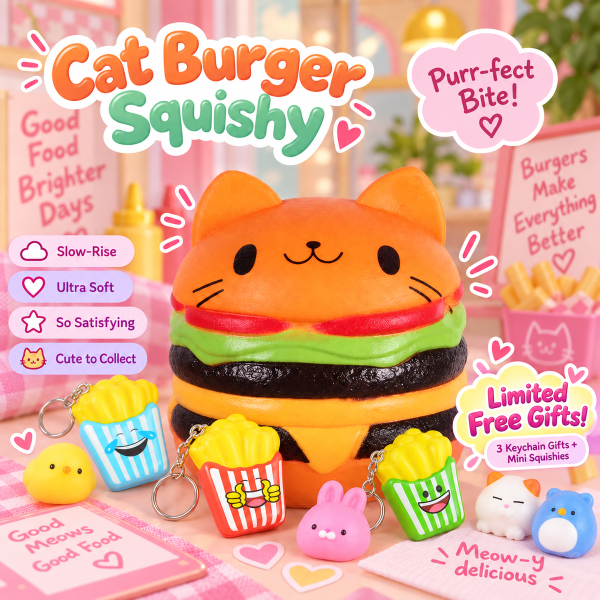 Burger Squishy